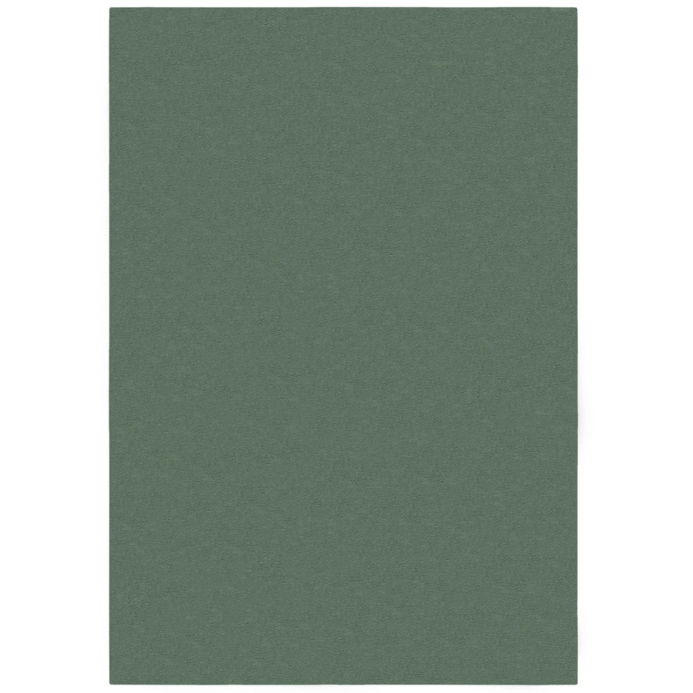 Alfombra de salón blanda verde 200x290 cm