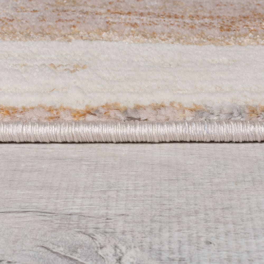 Tapis de salon moderne orange 120x170 cm — vue 4