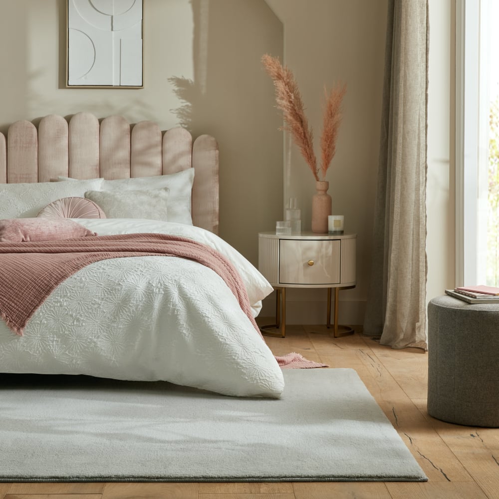 Tapis de salon doux gris 120x170 cm — vue 3