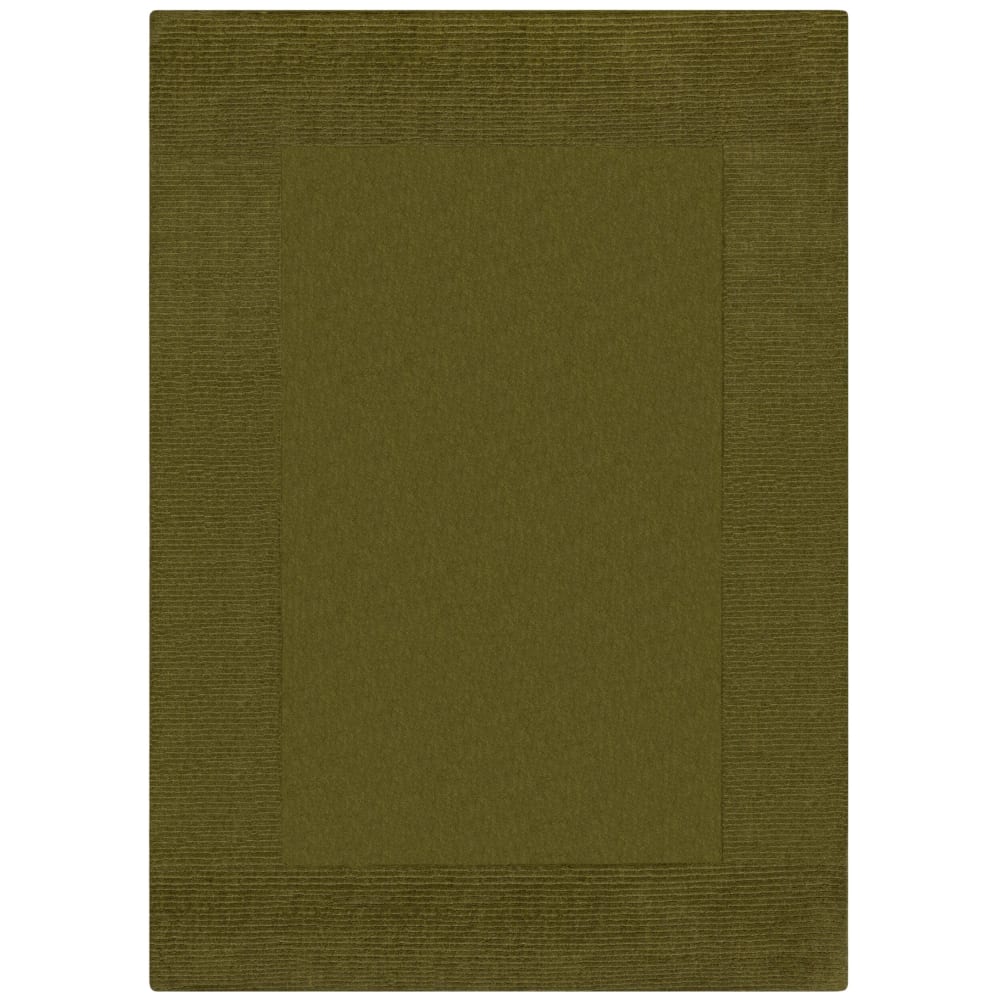 Tapis de salon uni en - vert
