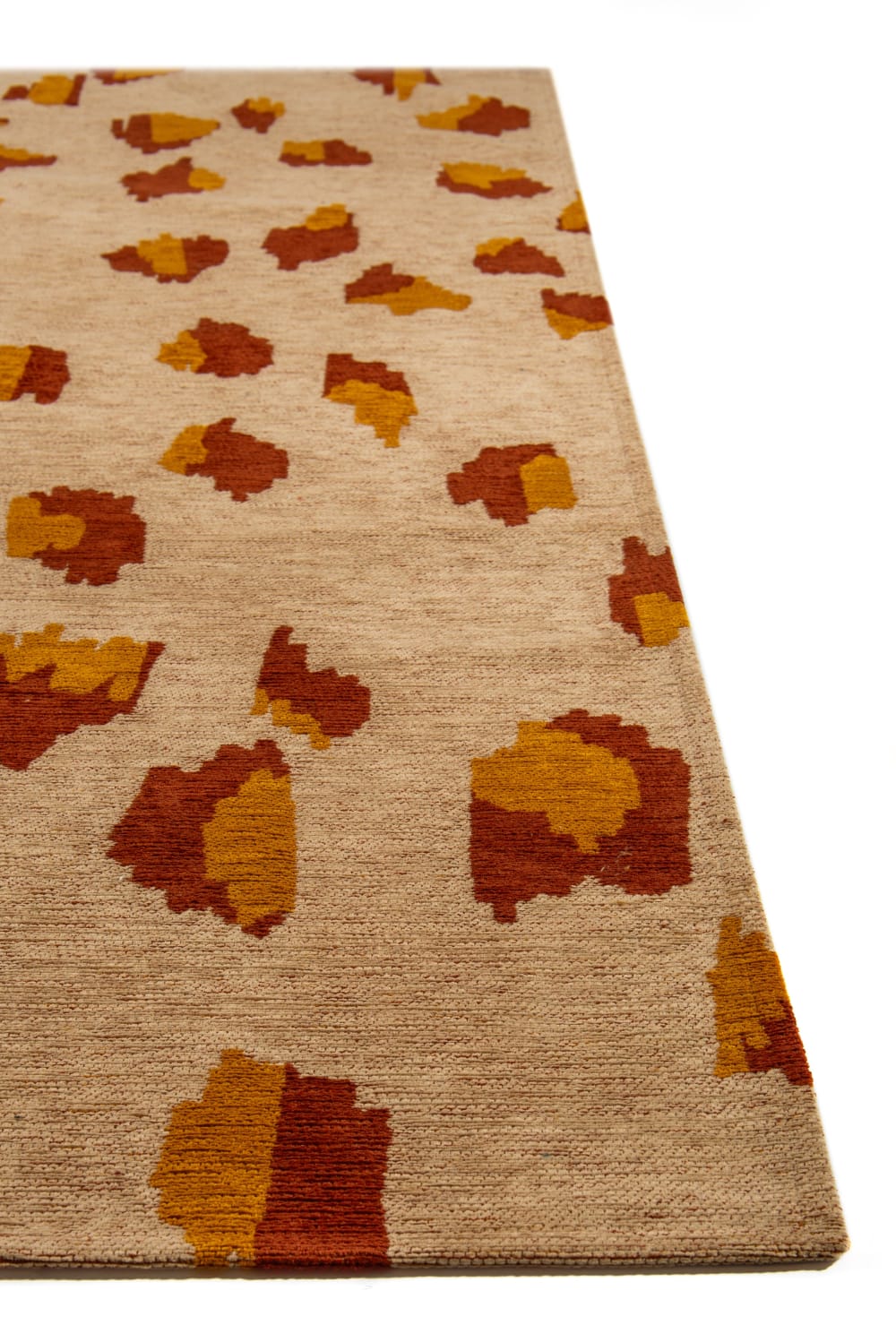 Novatrend Wohnzimmer- und Schlafzimmerteppich flachgewebt ARIES style modern Beige Öko-Tex Zertifikat Pes - Polyester