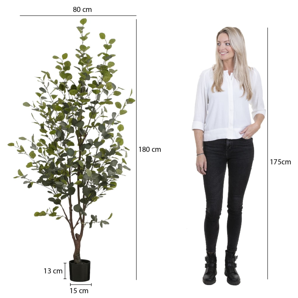 Plante artificielle Vert Polyester H180xl80xL80cm
