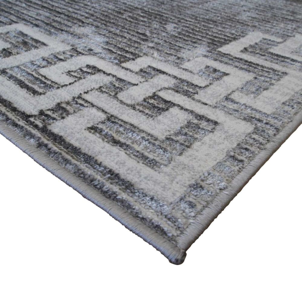 Tapis vintage oriental gris 160x230 — vue 4