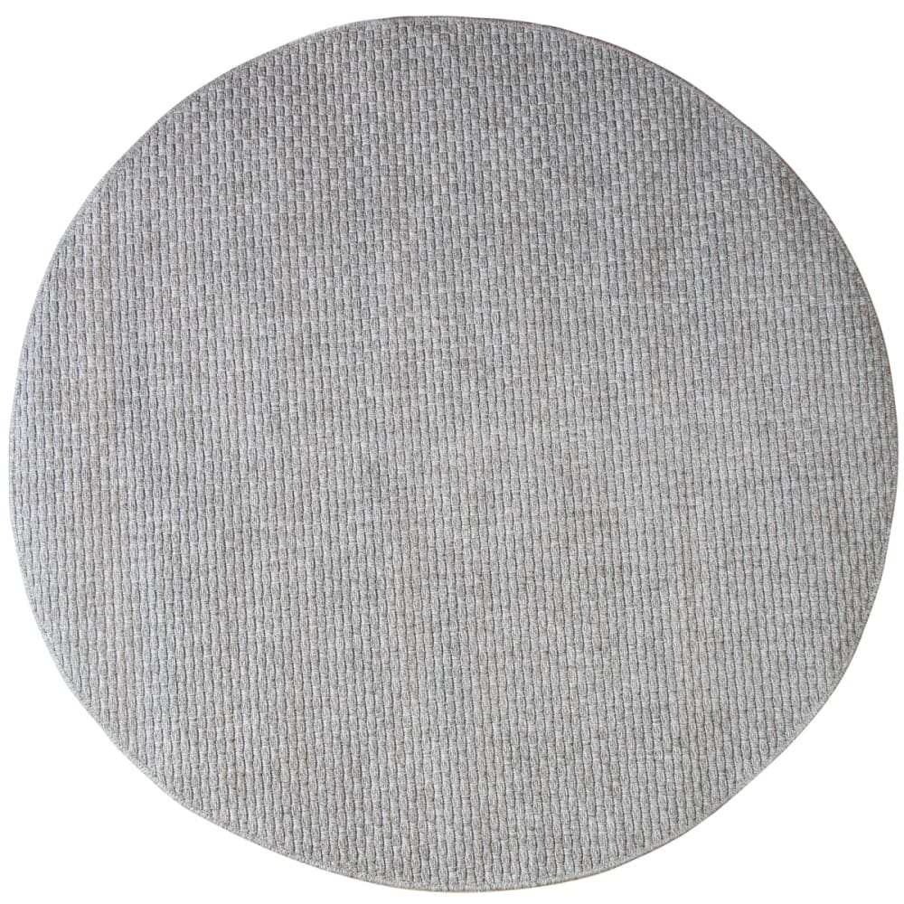 Tapis extérieur intérieur aspect jute gris D190
