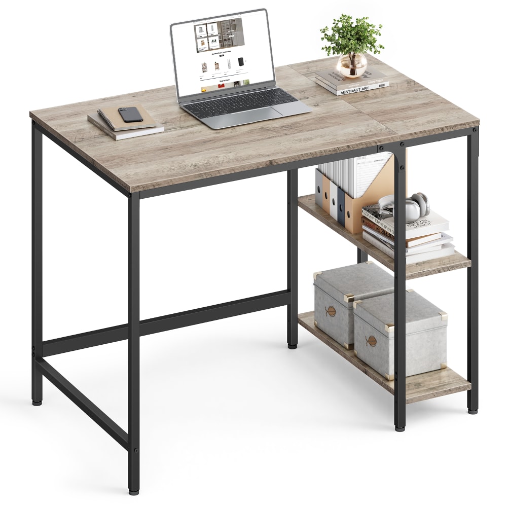 bureau avec 2 étagères