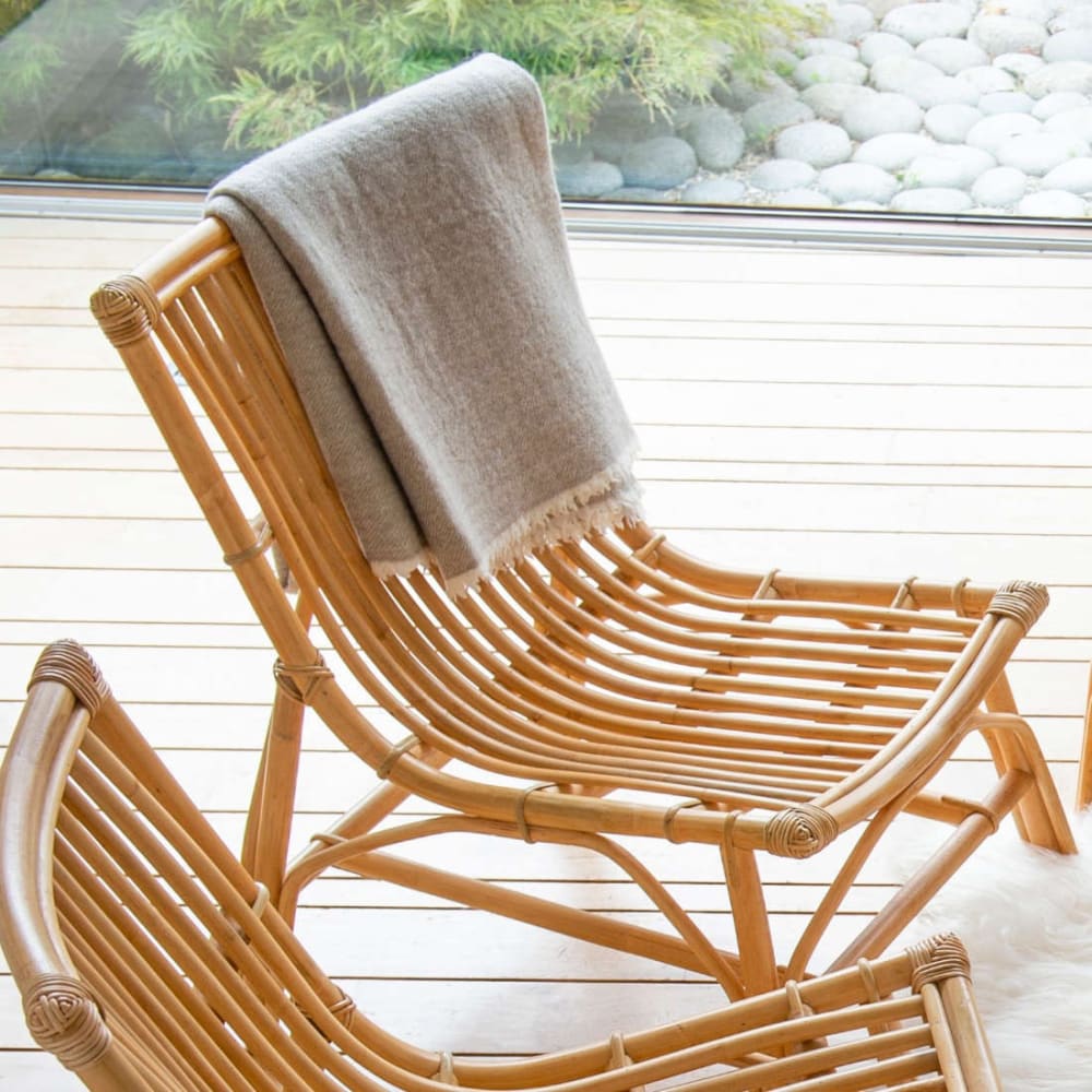 Fauteuil en rotin vintage - Maisons du Monde