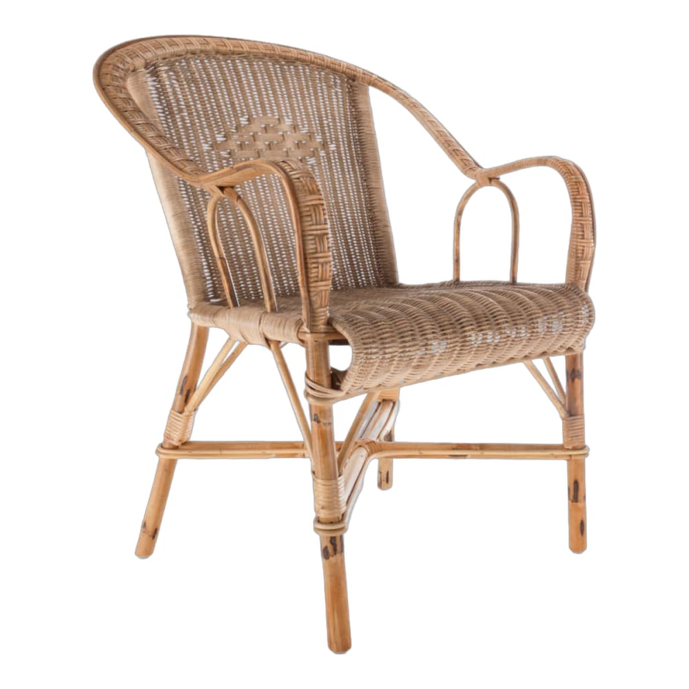 Fauteuil patiné en rotin tressé - Maisons du Monde