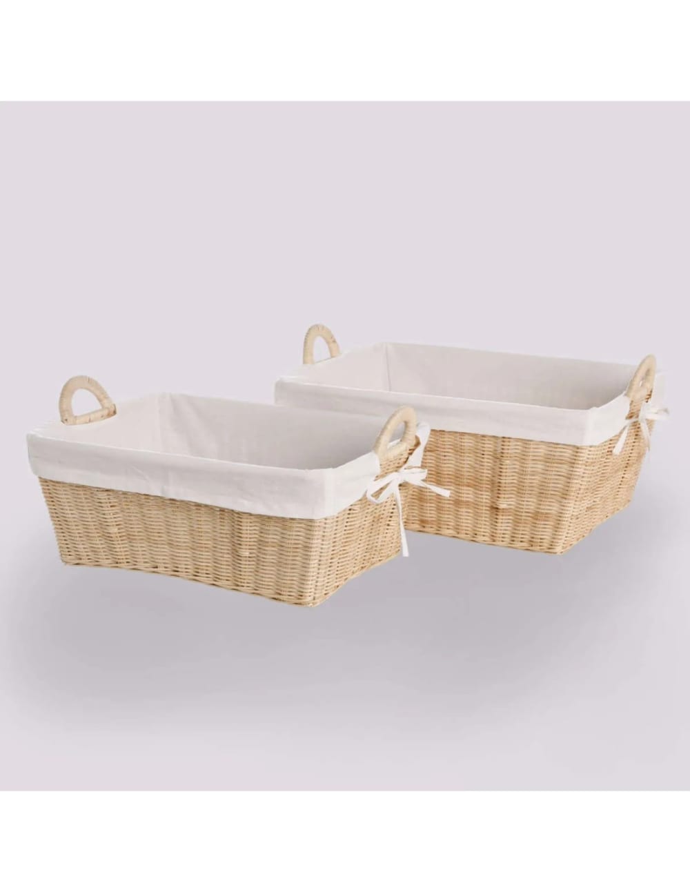Mannes à linge rotin