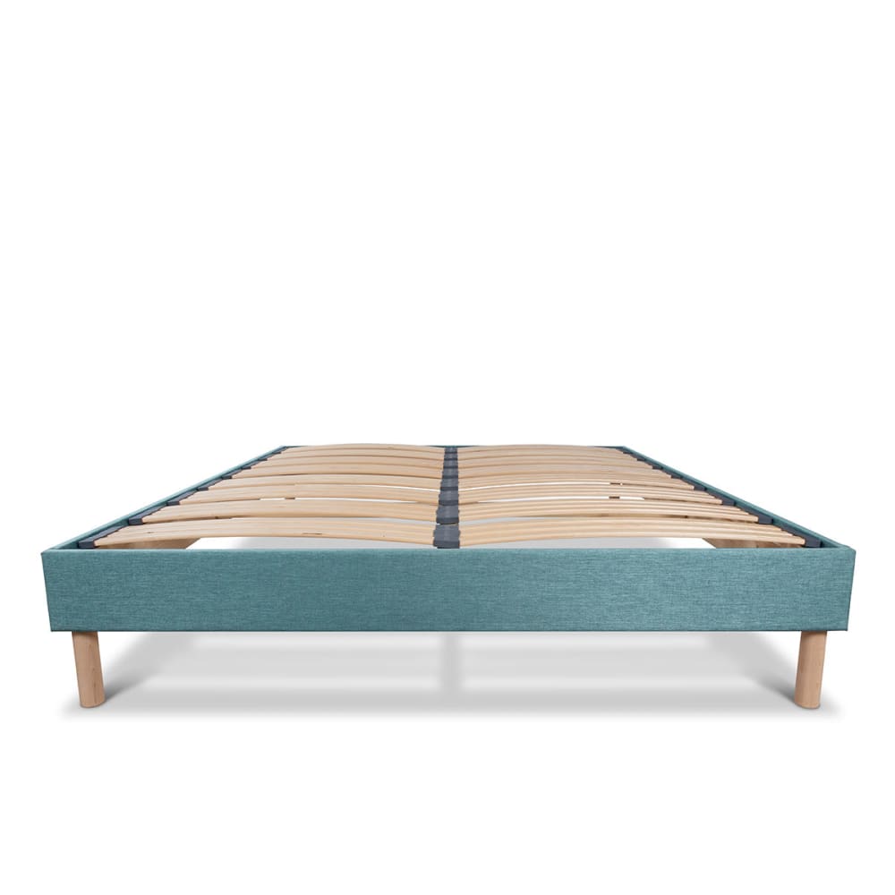 Sommier lattes tissu vert 90x200 - Maisons du Monde