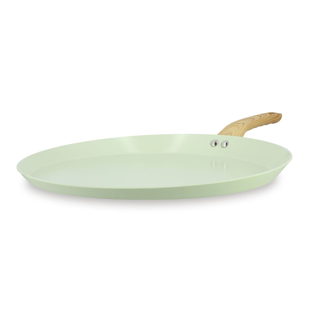 Galetière 32cm avec revêtement céramique céladon -tous feux - Maisons du Monde