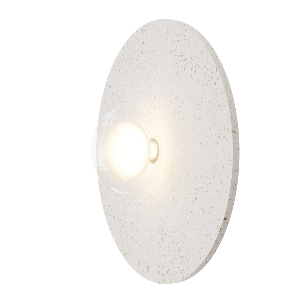 Applique murale en terrazzo et verre ip20 g9/e27 Applique murale en terrazzo et verre ip20 g9/e27