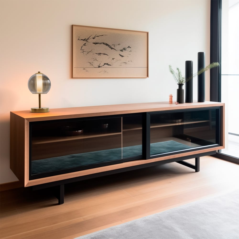 Lampe de table portable laiton et verre fumé ip20 1w — vue 3
