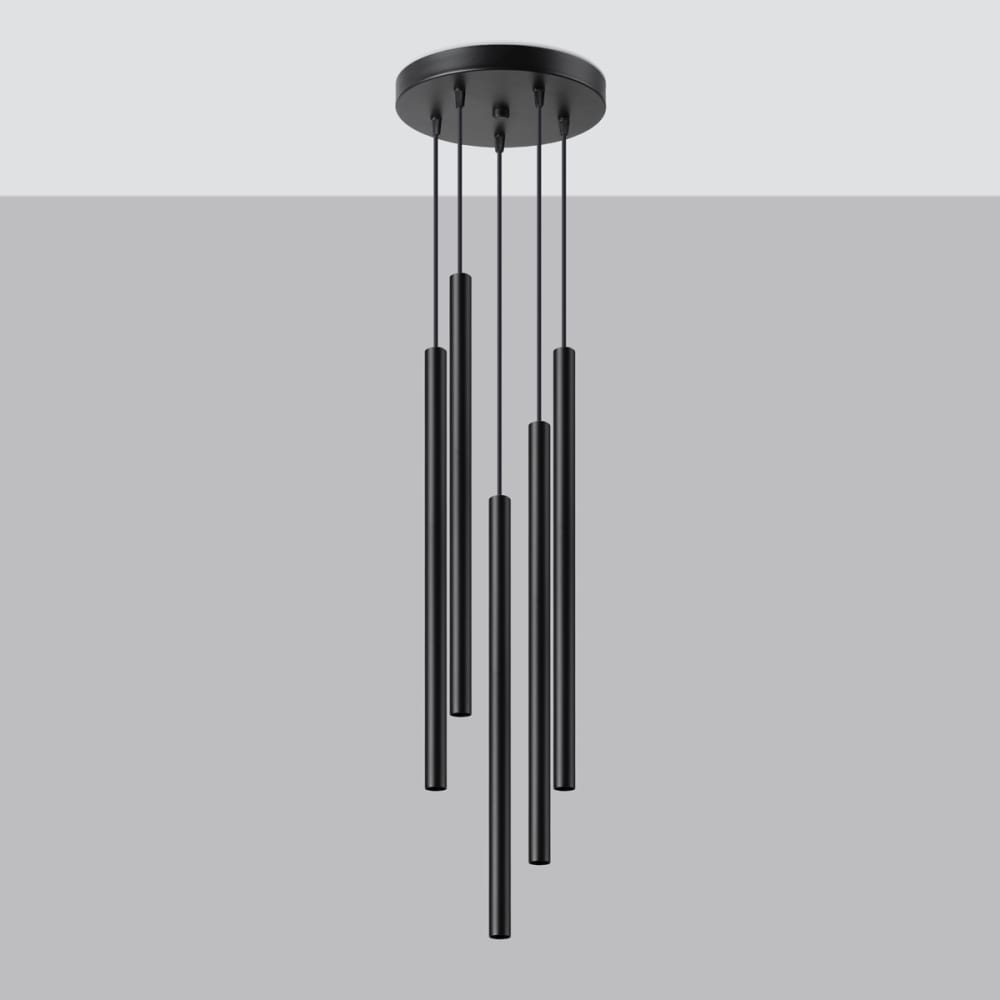 Suspension Acier Noir G9 5 Pastelo — vue 3