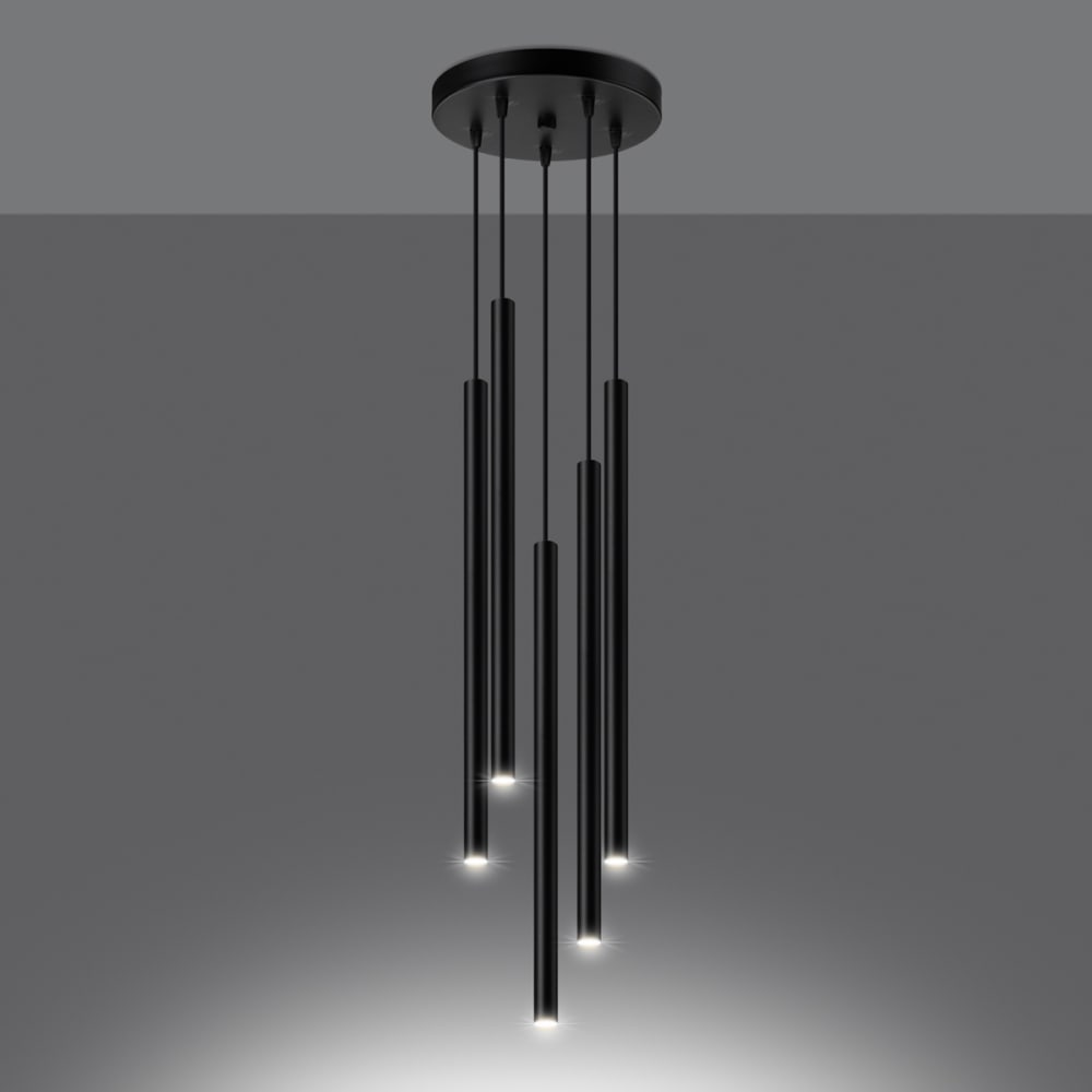Suspension Acier Noir G9 5 Pastelo — vue 4
