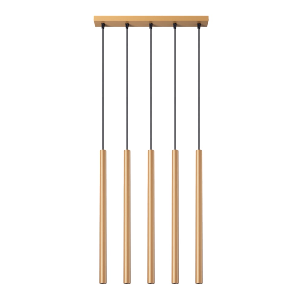 Suspension Acier Doré