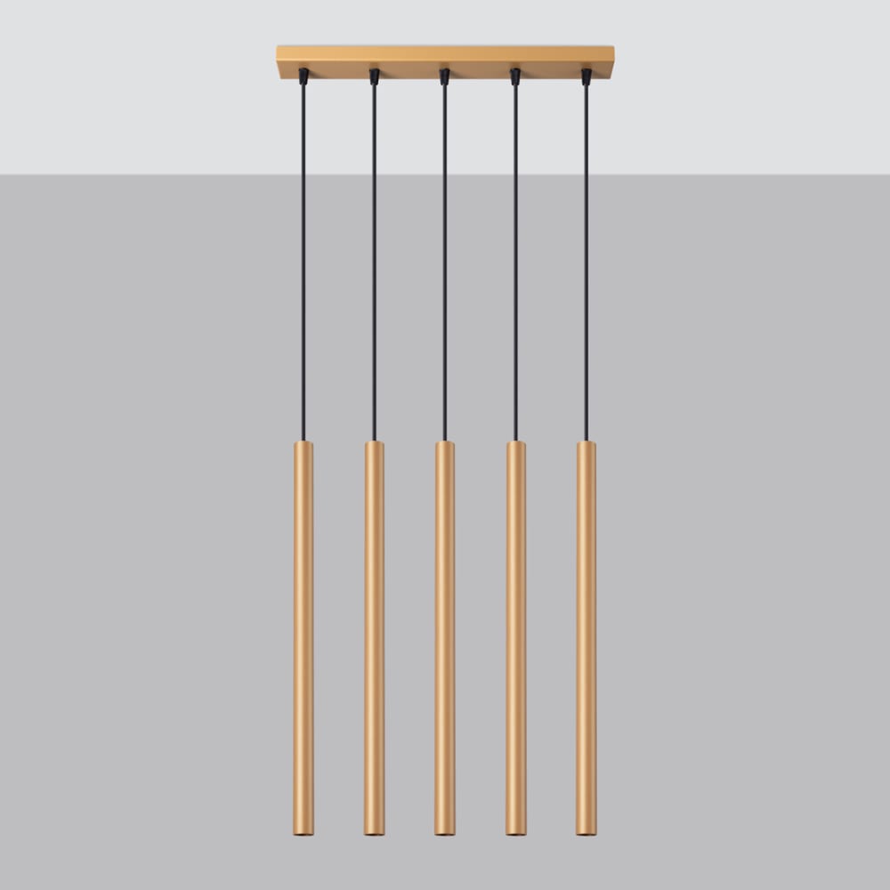 Suspension Acier Doré G9 5 Pastelo Line — vue 3