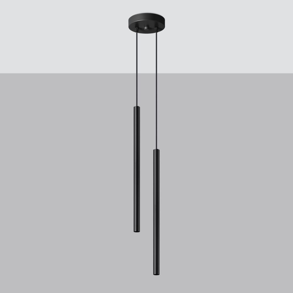 Suspension Acier Noir G9 2 Pastelo — vue 3