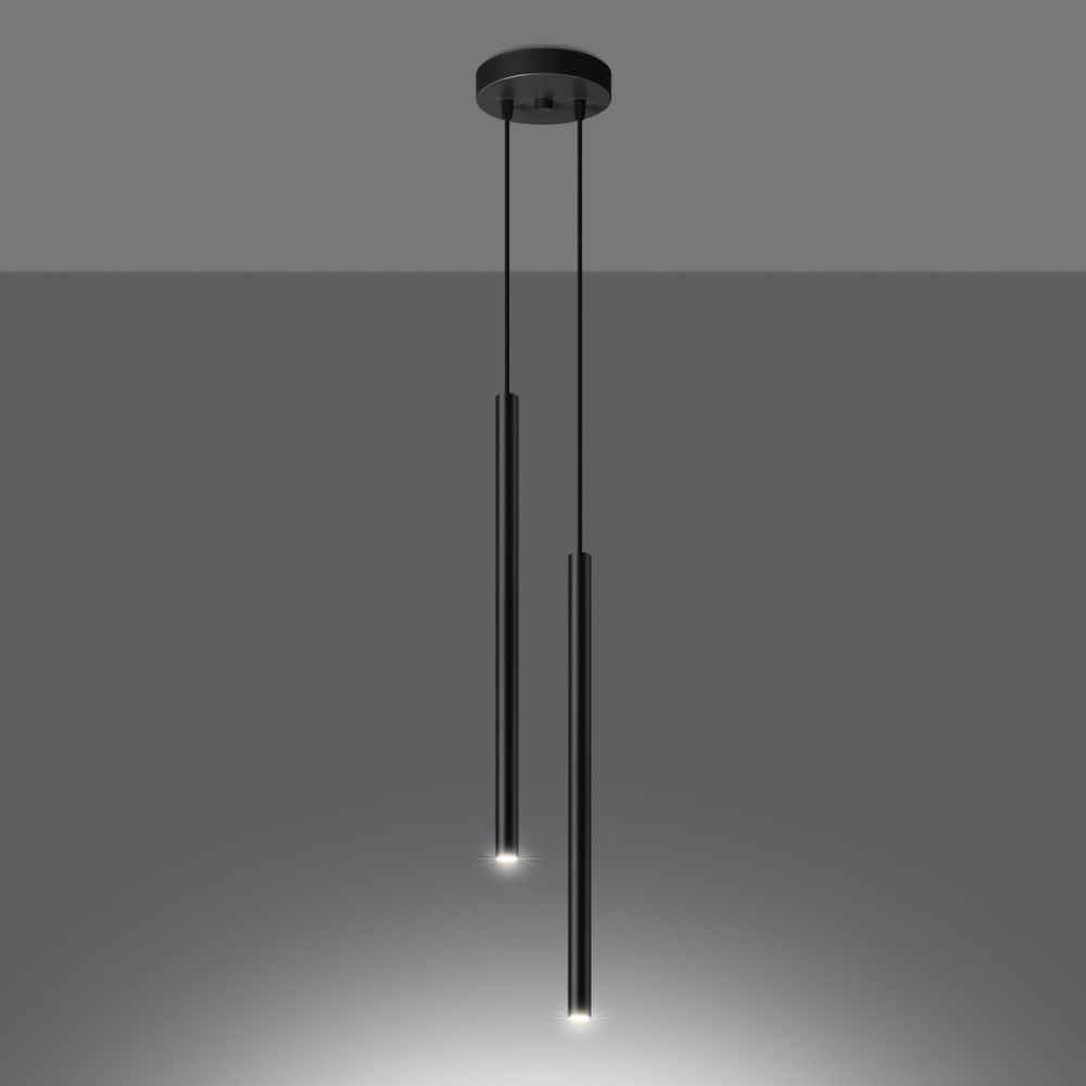 Suspension Acier Noir G9 2 Pastelo — vue 4