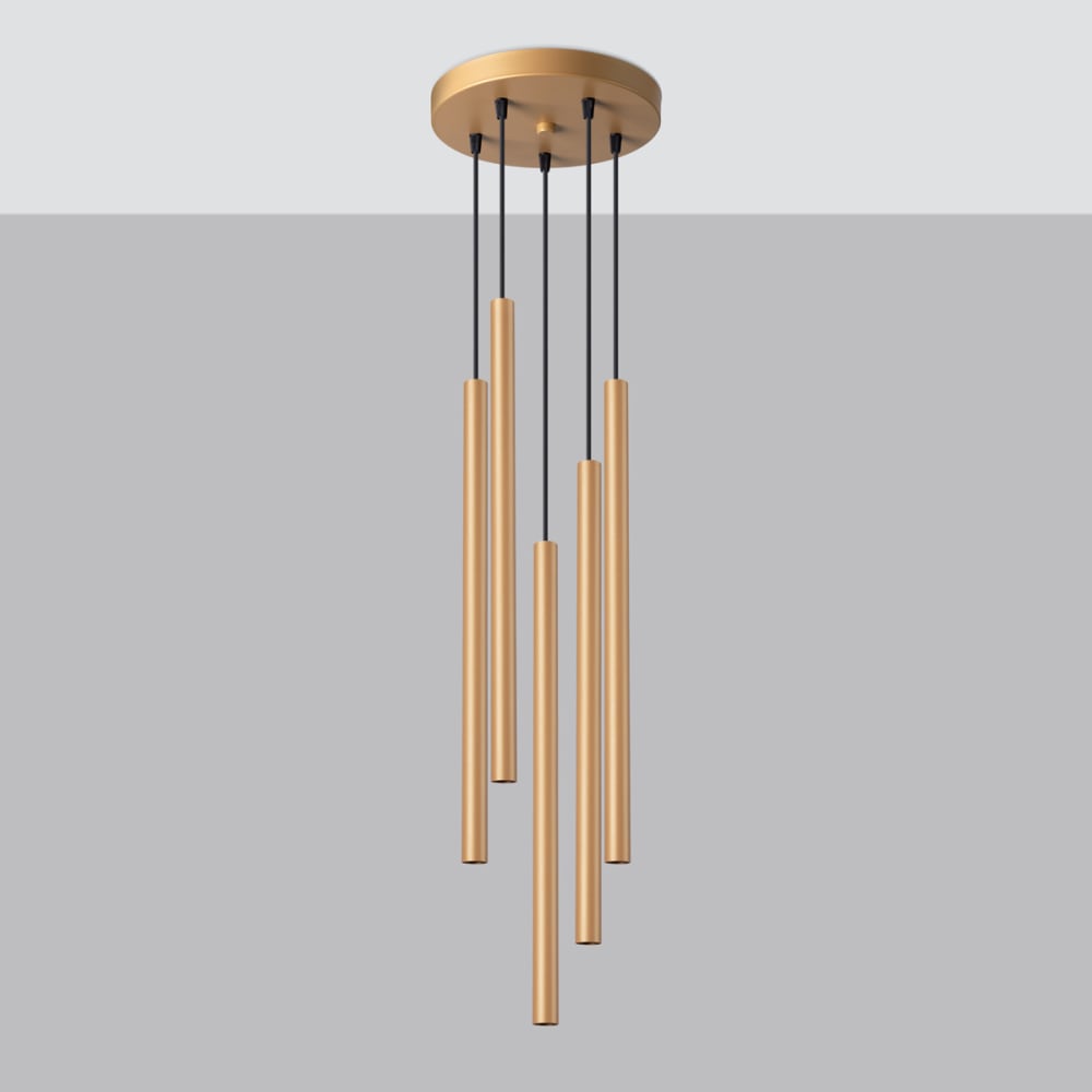 Suspension Acier Doré G9 5 Pastelo — vue 3