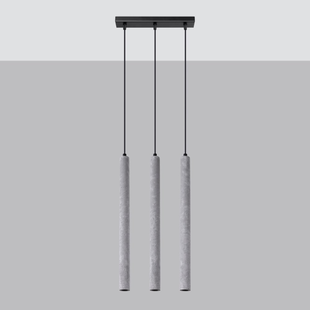 Suspension Béton Gris G9 3 Pastelo Line — vue 3
