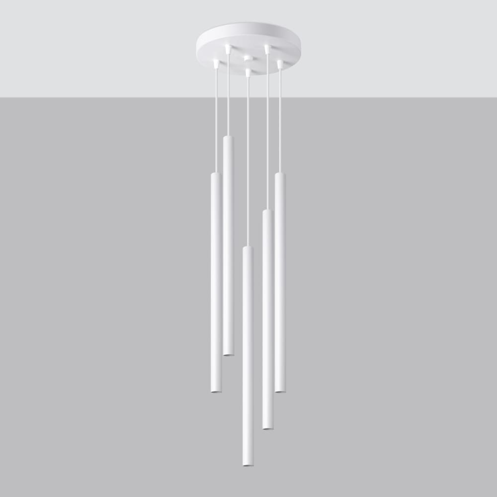 Suspension Acier Blanc G9 5 Pastelo — vue 3