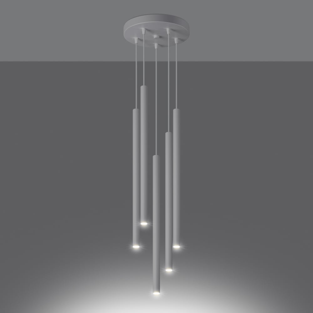 Suspension Acier Blanc G9 5 Pastelo — vue 4