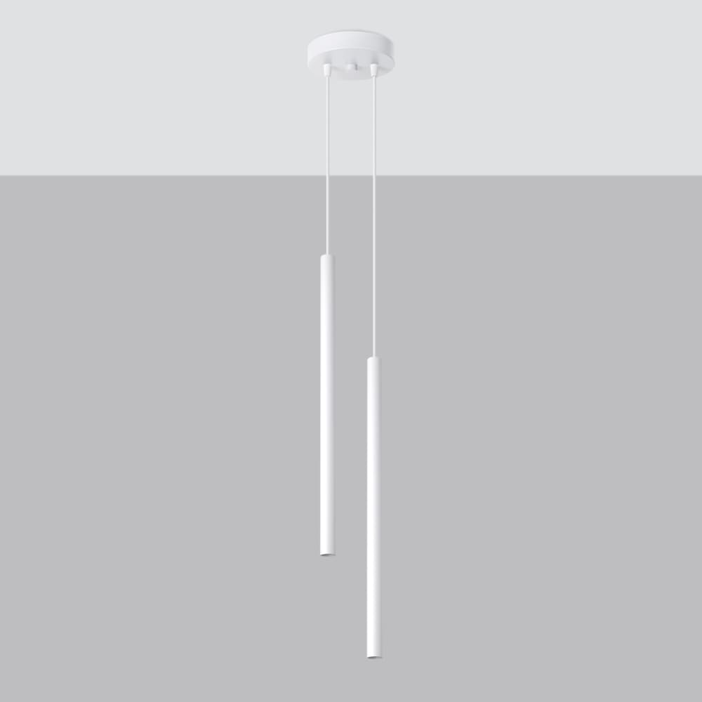 Suspension Acier Blanc G9 2 Pastelo — vue 3