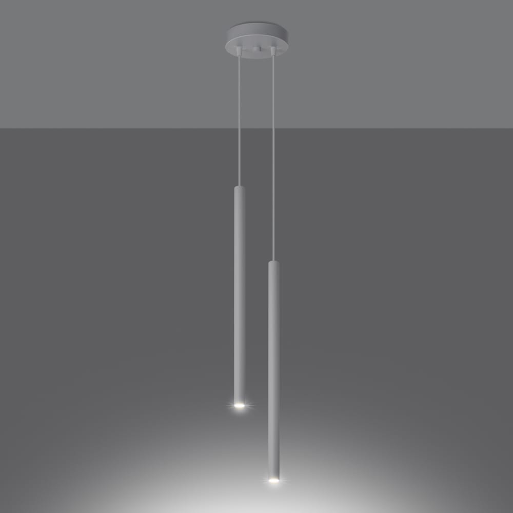 Suspension Acier Blanc G9 2 Pastelo — vue 4