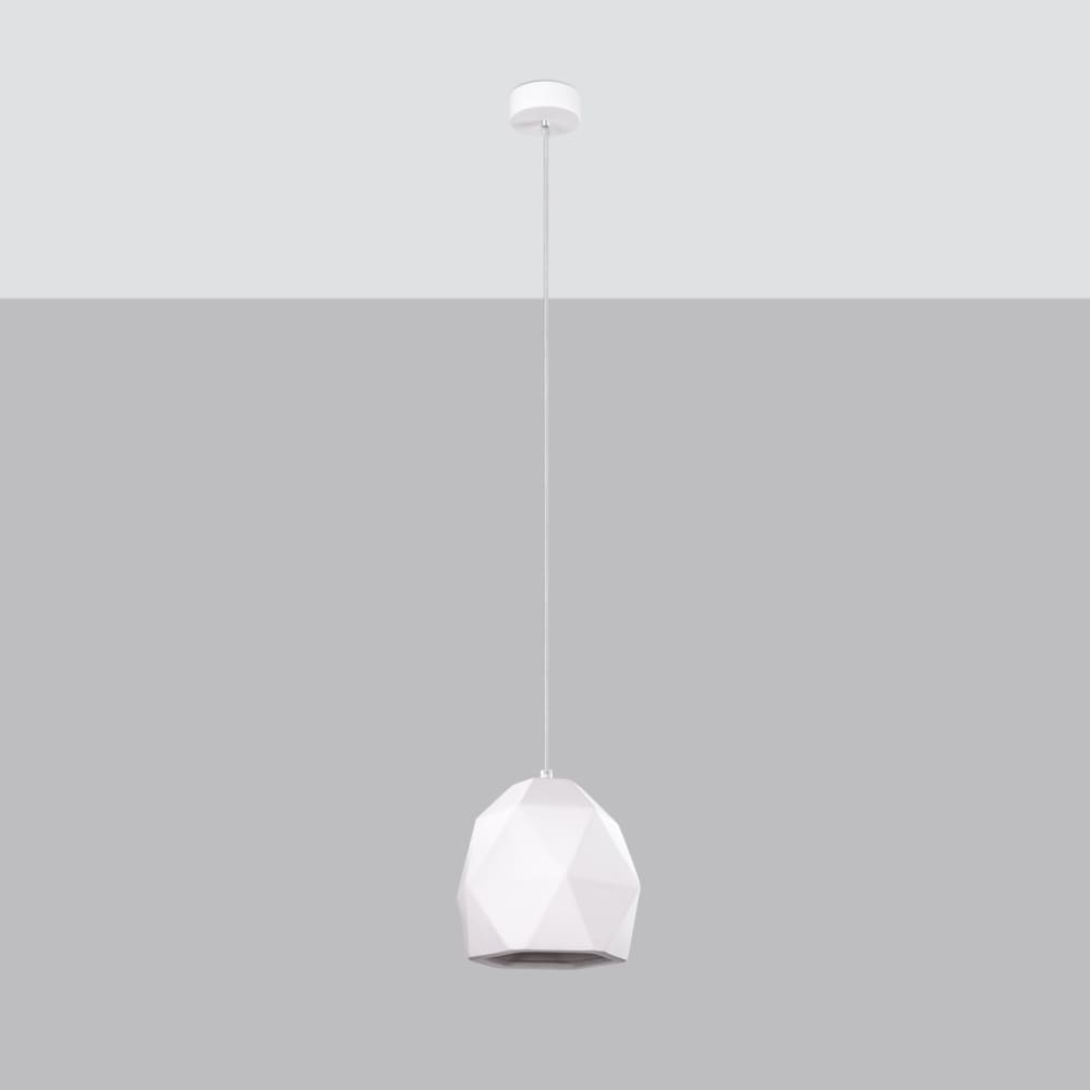 Suspension Céramique Blanc E27 1 Mint — vue 3