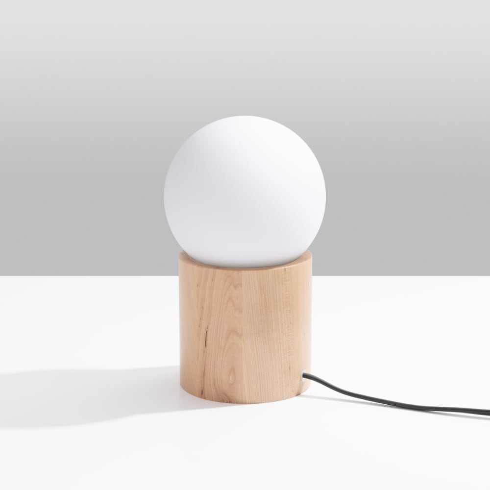Lampe à poser Bois Bois Naturel G9 1 Boomo — vue 3