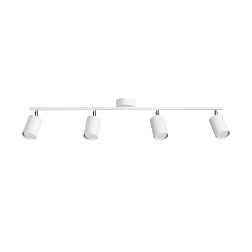 plafonnier Acier Blanc