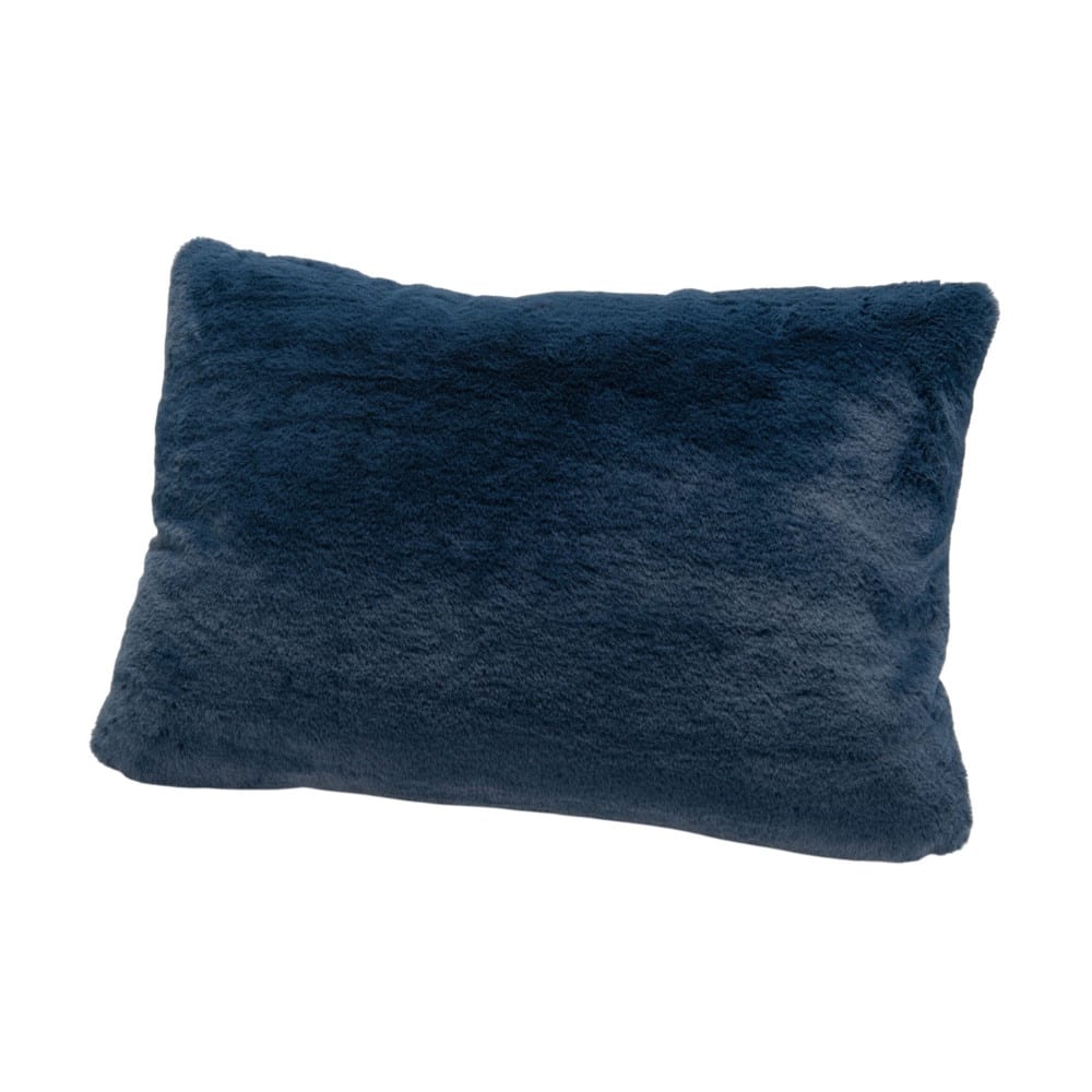 Coussin    40x60 cm bleu en polyester