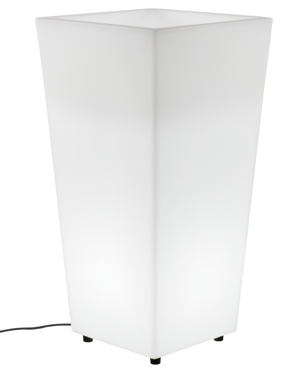 Newgarden Macetero alto y cuadrado con