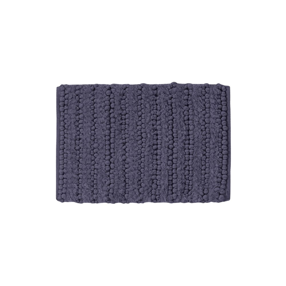 Tapis de bain et descente de lit myrtille 60x100 cm - Maisons du Monde