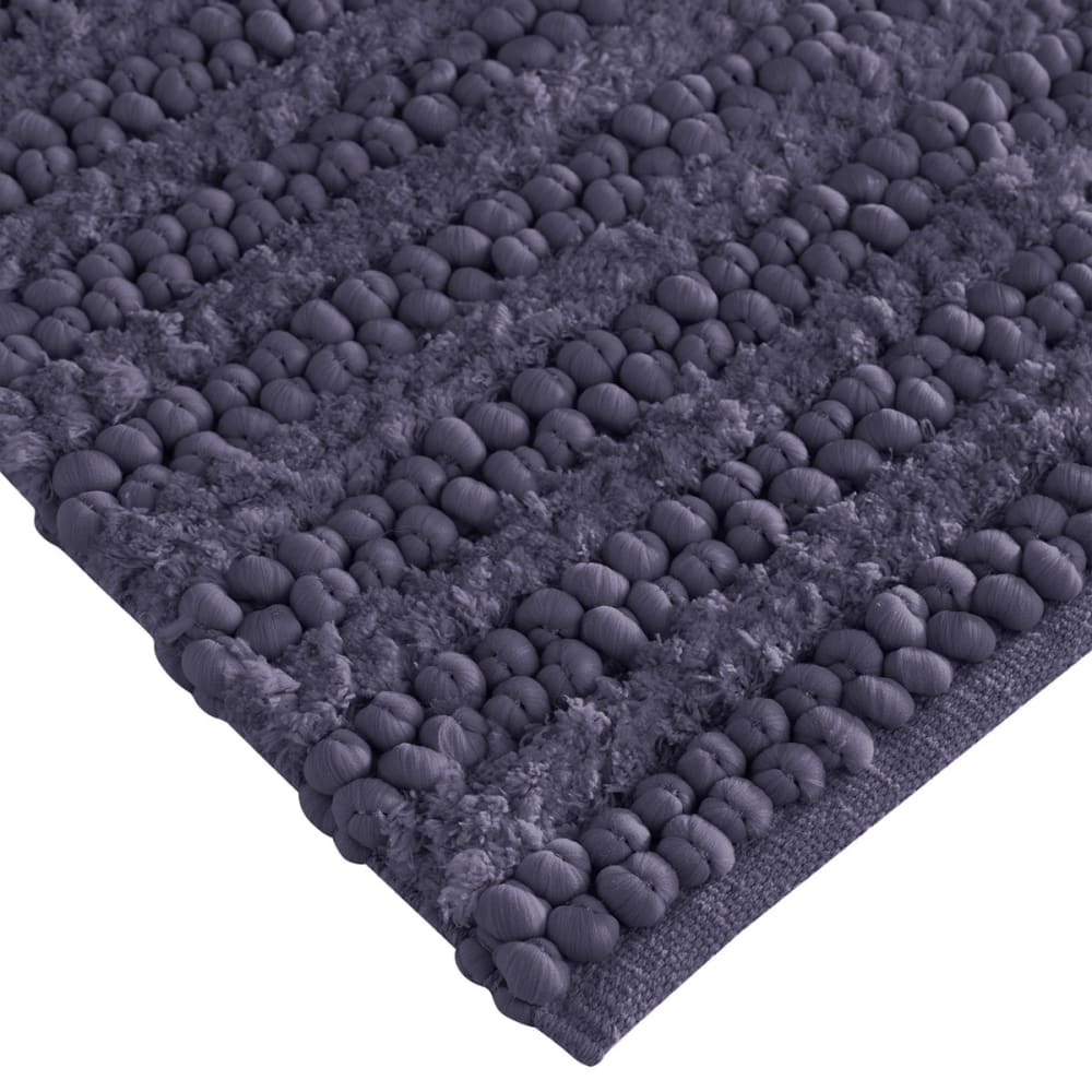 Ttapis de bain et descente de lit myrtille 70x120 cm - Maisons du Monde