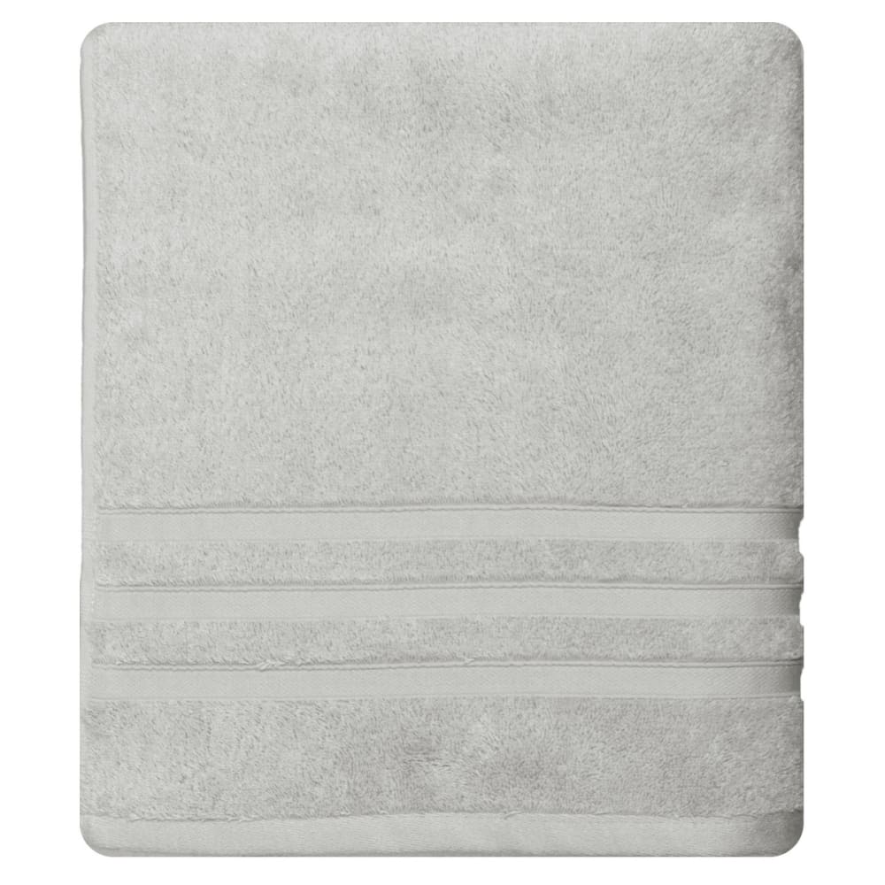 Ddrap de bain 600 g/m² gris perle 70x140 cm