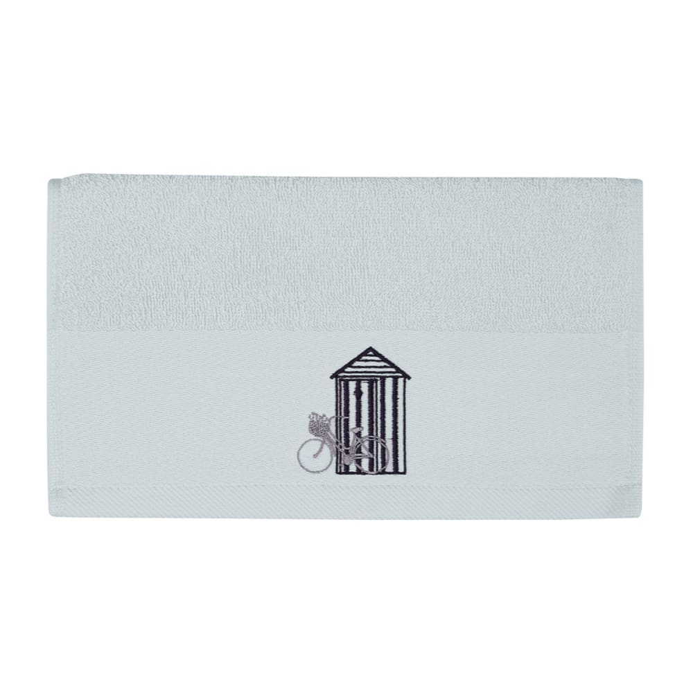 Lot de 3 serviettes invité en coton nuage 30x50 cm - Maisons du Monde