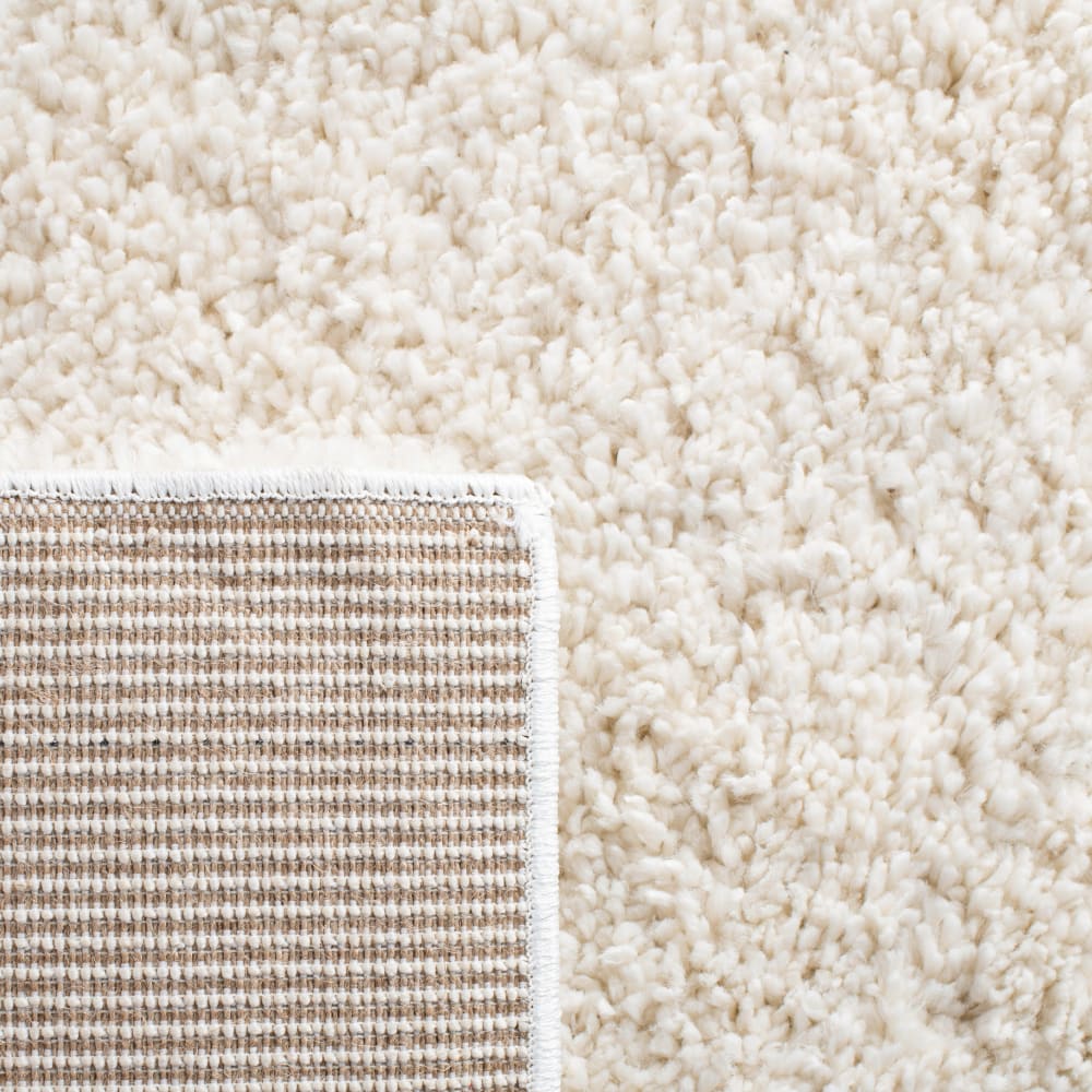 Tapis en polypropylène blanc, 61 x 91 cm — vue 3