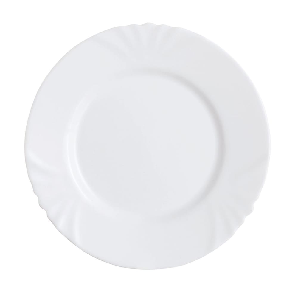 LUMINARC Assiette &agrave; dessert blanche 19 cm