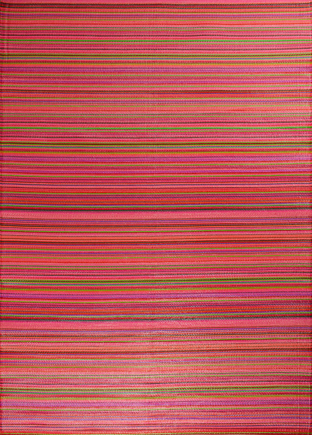 Tapis extérieur réversible motif rayure dégradée - Violet - 150x220 cm