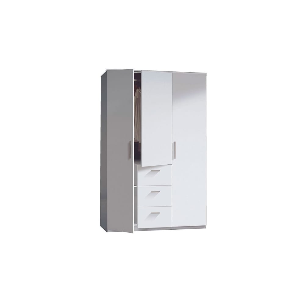 armoire 2 portes 3 tiroirs