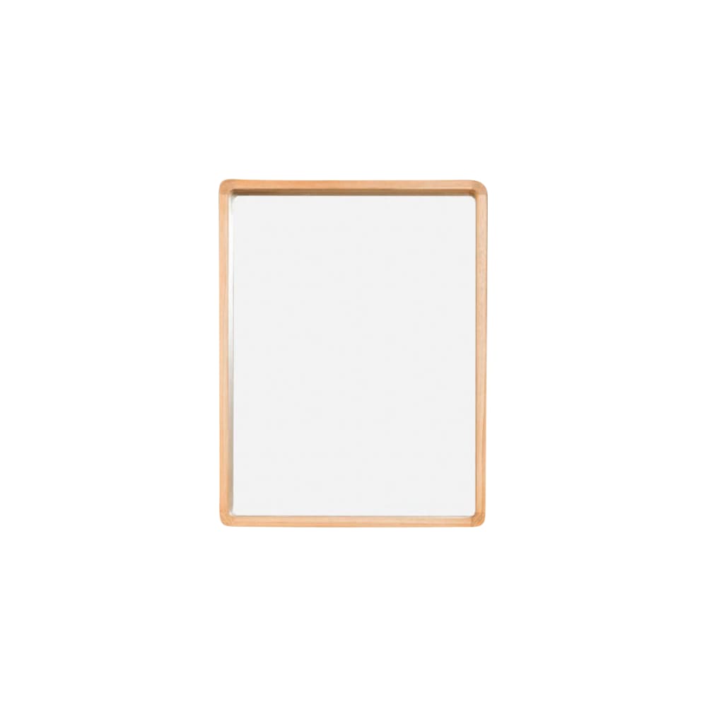 Miroir salle de bain en teck 50 x 65 cm