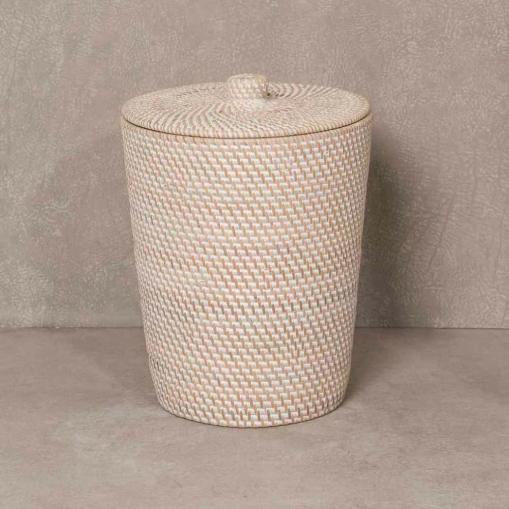 Poubelle de salle de bain en fibre végétale - Maisons du Monde