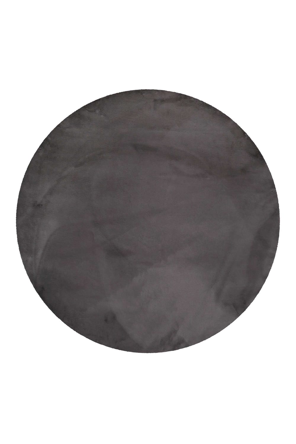 Tapis effet peau de lapin doux tufté gris pour salon, chambre 150 rd.