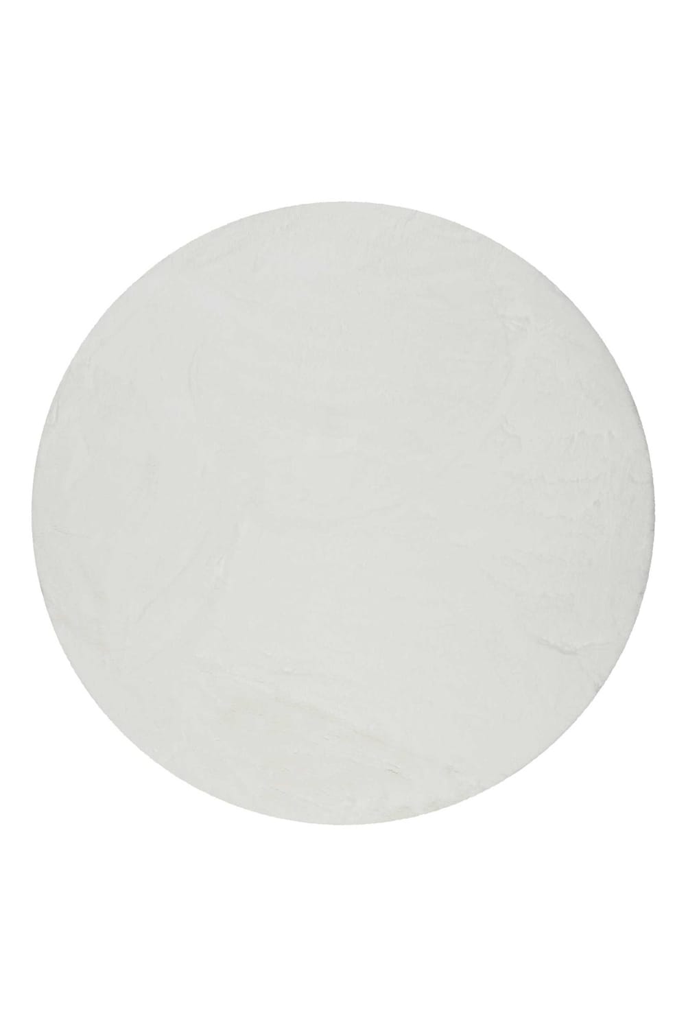 Esprit Teppich Weiches Kaninchenfell-Effekt getuftet beige 150 rd. style modern - Pes - Polyester
