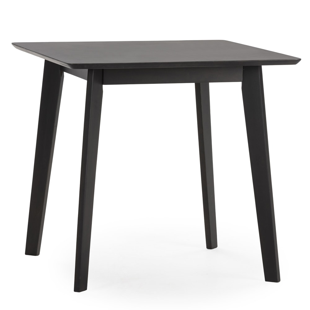 HOMN Esstisch 80x80 cm Farbe Schwarz style modern Schwarz Holz