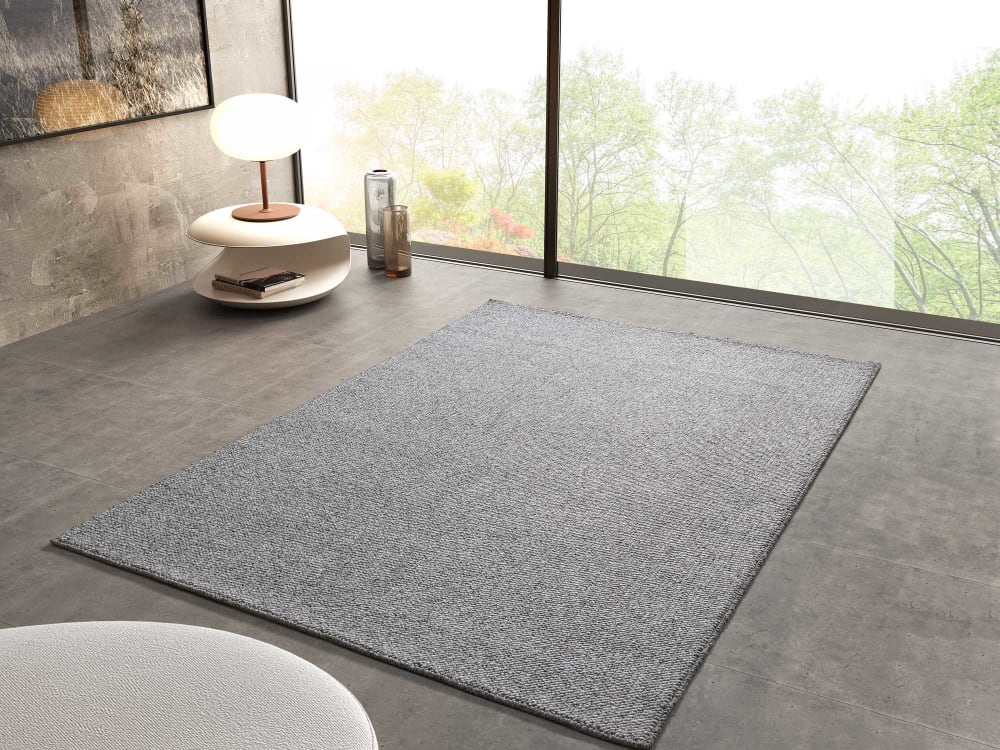 Tapis lavable gris 120x170 cm — vue 3