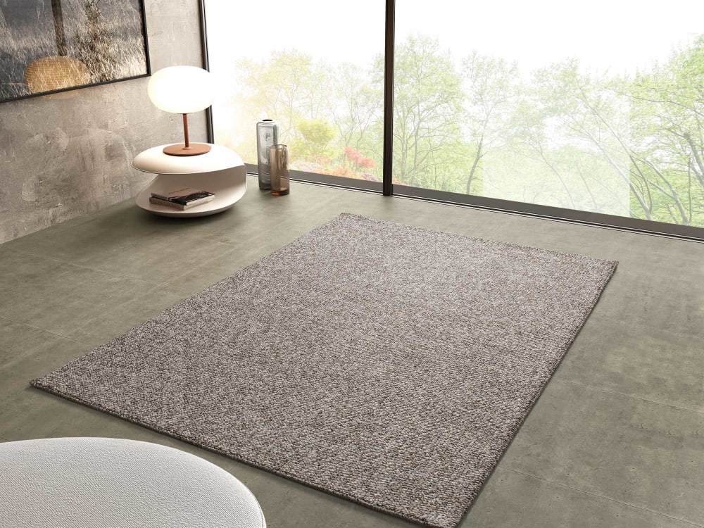 Tapis lavable taupe 120x170 cm — vue 3