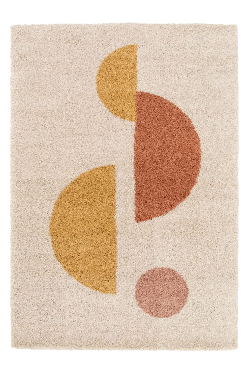 Tapis shaggy épais et confortable 80 x 150 cm