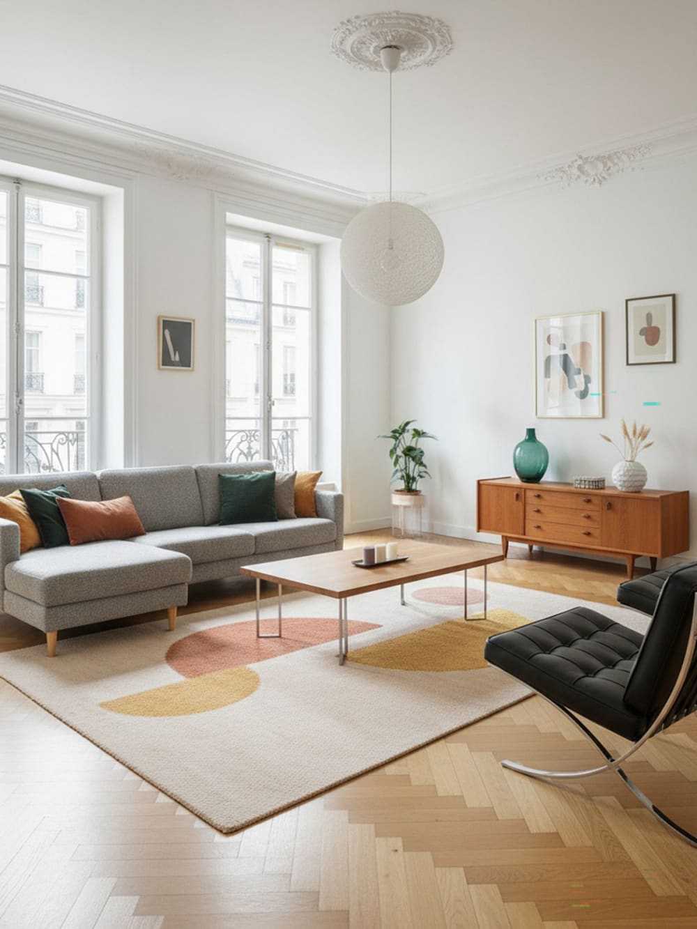 Tapis shaggy épais et confortable 120 x 170 cm — vue 3